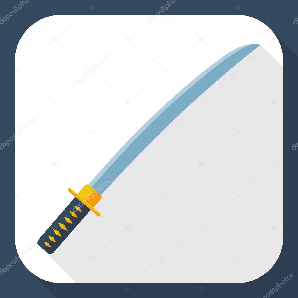 Katana sword icon