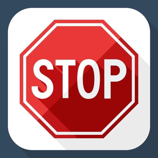 Stop panneau routier — Image vectorielle