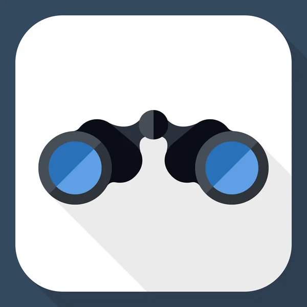 Binoculars, spy icon — Stock Vector