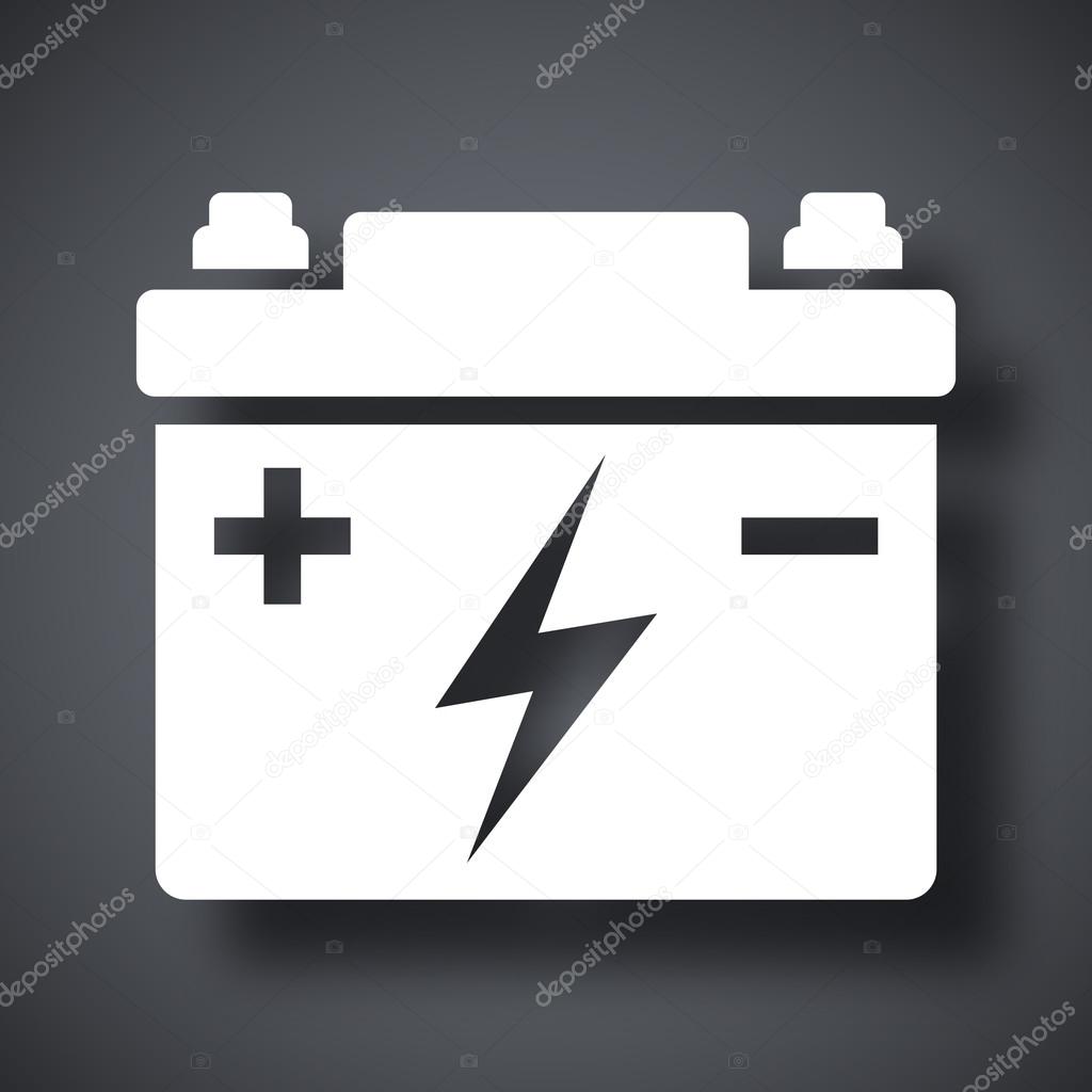 car battery symbol