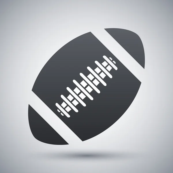 Icône de ballon de football américain — Image vectorielle