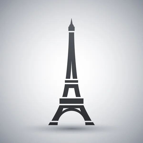 Icono de torre eiffel. — Vector de stock