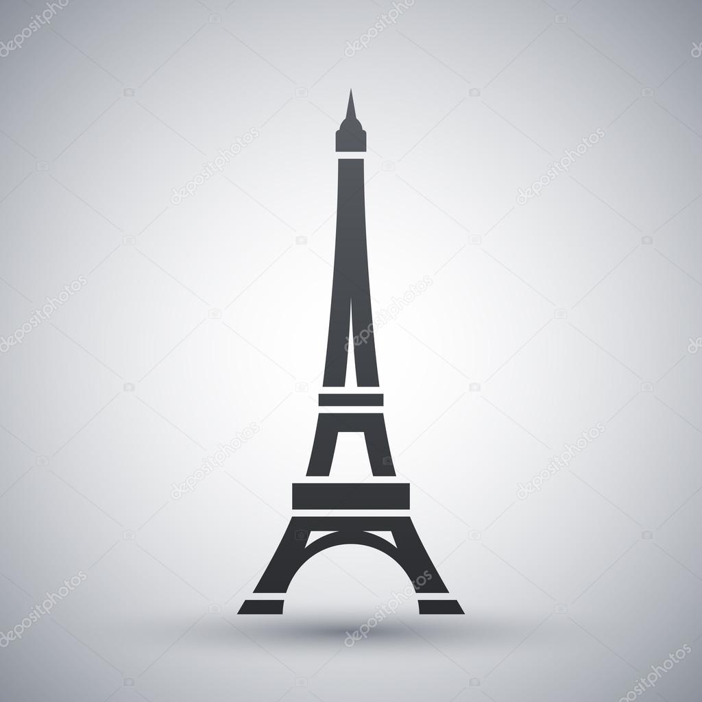 Eiffel Tower Icon.
