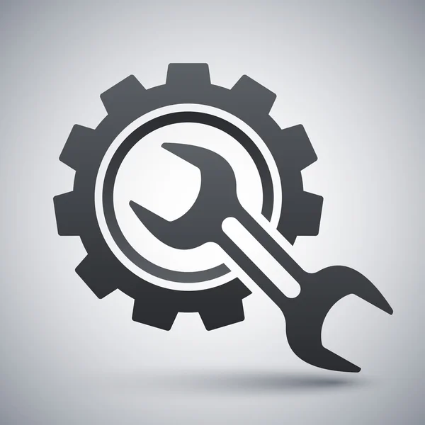 Service, reparatie pictogram — Stockvector