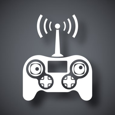 Uçağı uzaktan kumanda simgesi