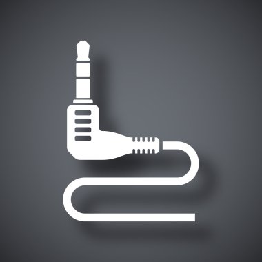 mini jack bağlayıcı simgesi