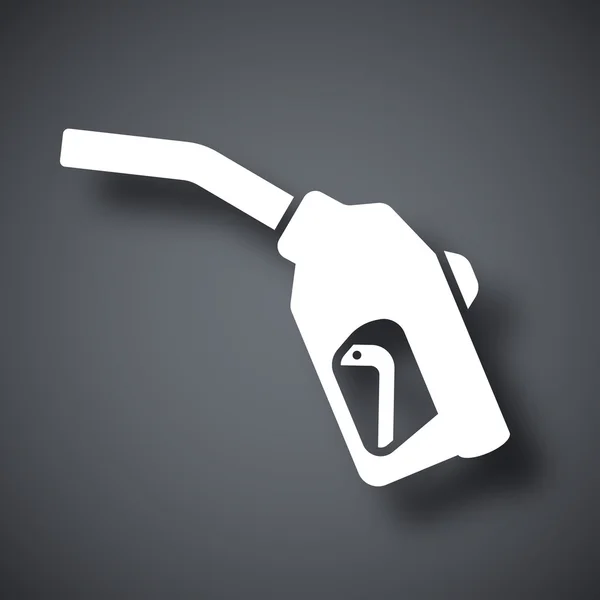 Gas filling gun icon — Stock Vector