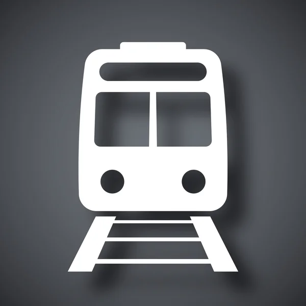 Pasażer pociągu ikona — Wektor stockowy