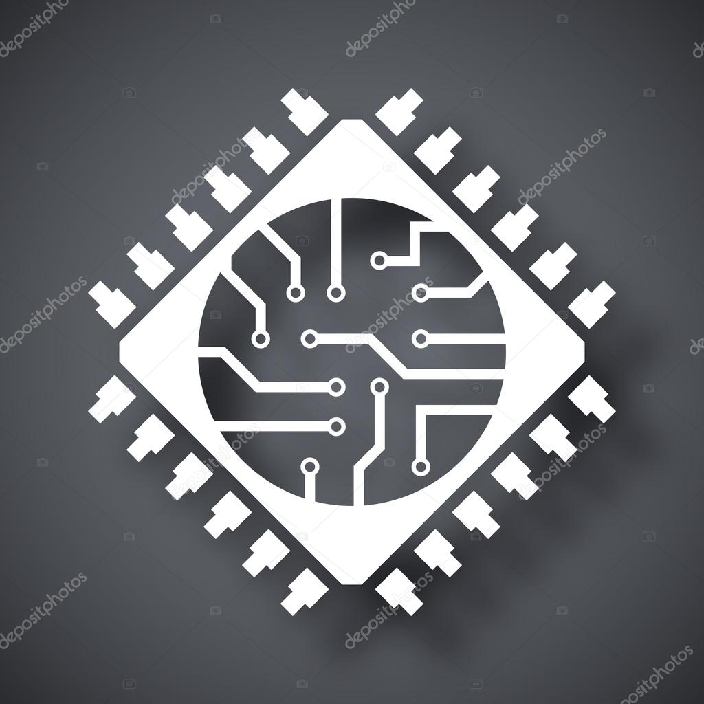 processor Microchip icon