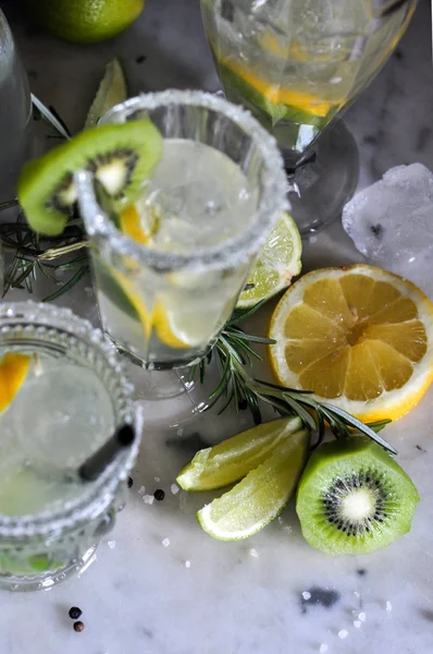 Refreshing lemonade Stock Photo