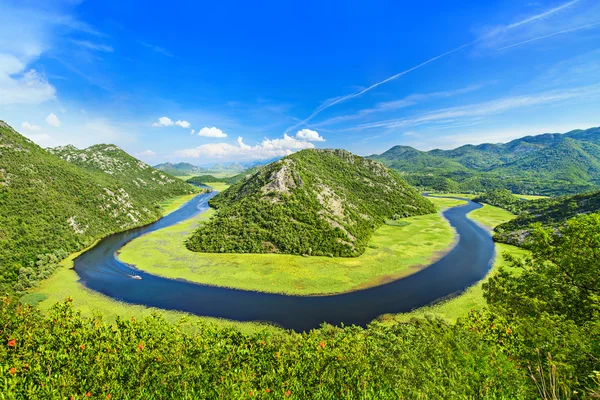 Cañón del río Rijeka Crnojevica — Foto de Stock