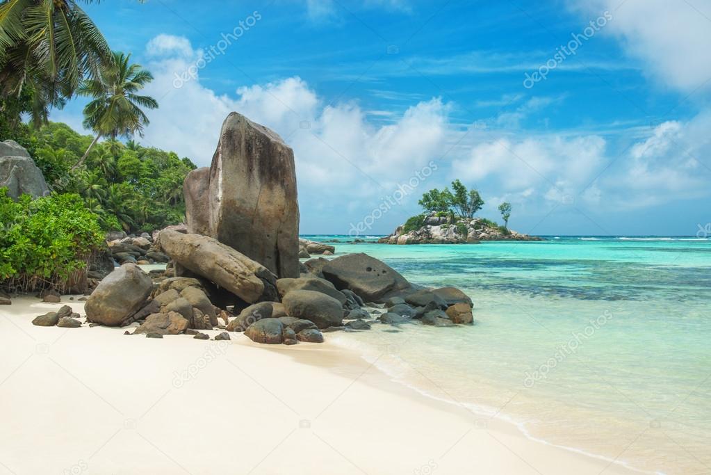 Tropical beach Anse Royale, Seychelles