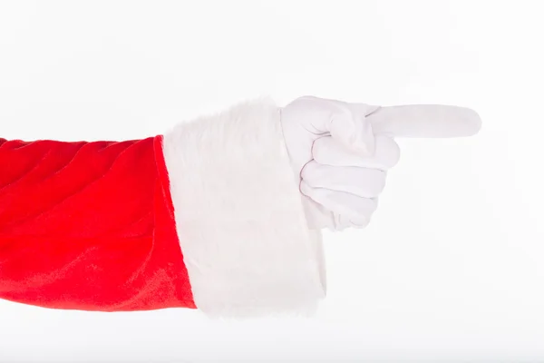 Mano de Santa Claus — Foto de Stock