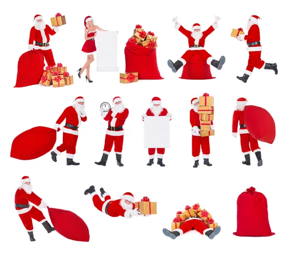 Weihnachtsmann-Klauseln — Stockfoto