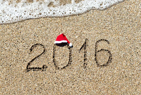 2016 anno concetto di vacanza — Foto Stock