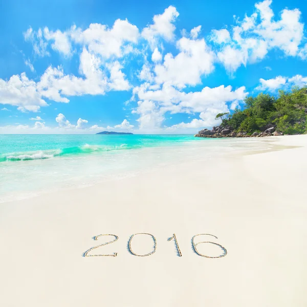 2016 année vacances concept — Photo