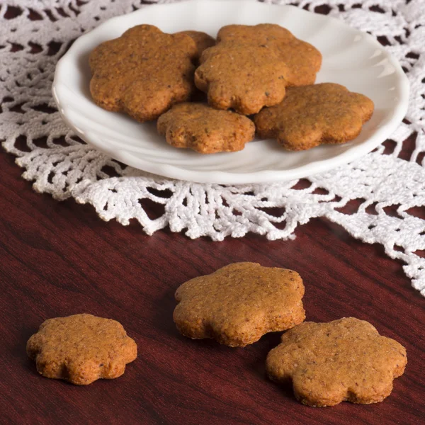 Tasty honey cookies — Stock Photo, Image