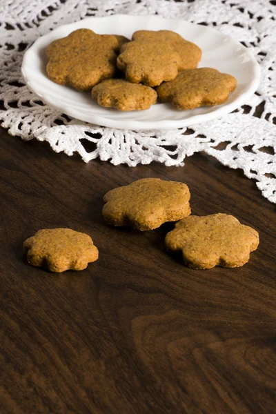 Söt honung cookies — Stockfoto