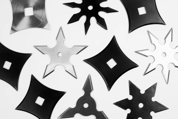 Inne gwiazdy shurikens — Zdjęcie stockowe