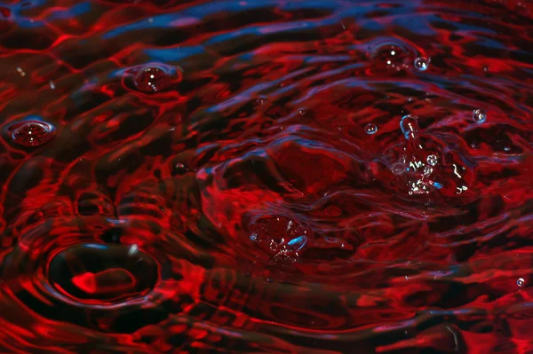 Agua roja — Foto de Stock