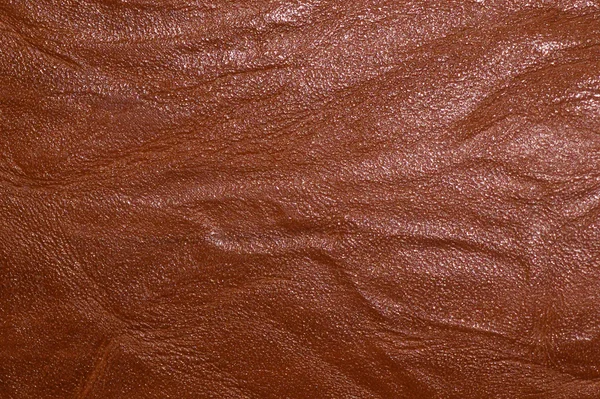 Brown leather — Stock Photo, Image