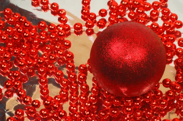 Red decorations — Stock Photo, Image