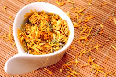 kadife çiçeği çay