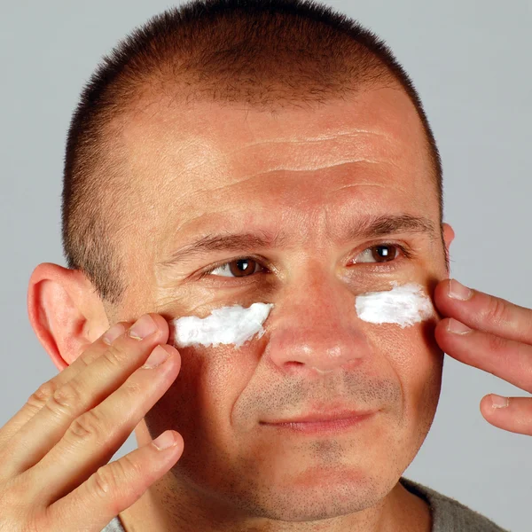 Creme facial para homens — Fotografia de Stock