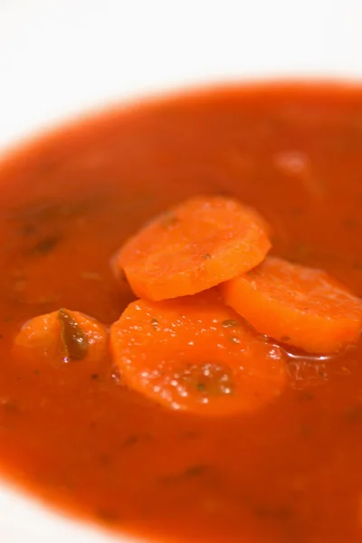 Soup of carrots — Stock Photo, Image