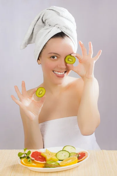 Fruit beauty treatment — Stock Photo, Image
