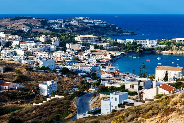 Deniz ve Agia Pelagia Girit'te, G Üstten Görünüm