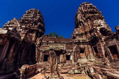 Banteay Kdei Tapınağı Angkor, Kamboçya. Antik Khmer mimarisi