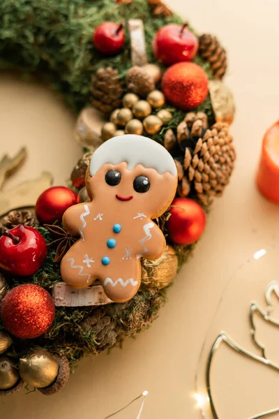 Weihnachtsplätzchen Weihnachtsfeier Warme Backstube Lebkuchen — Stockfoto