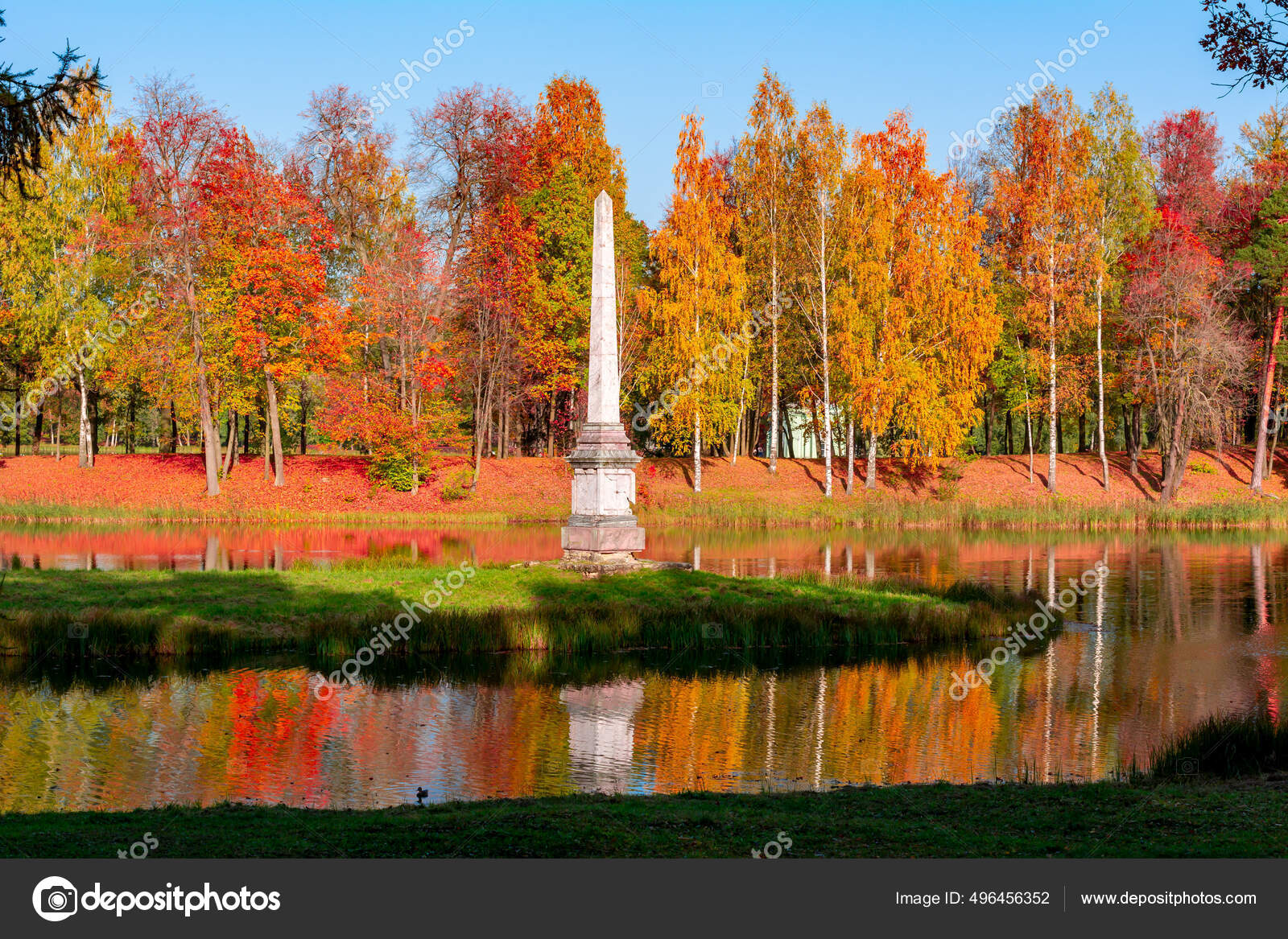 Гатчина Парк Фото Осенью