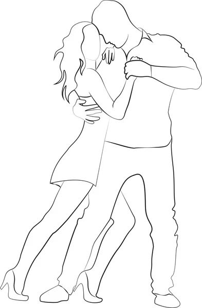 Bachata Silueta Vectores Graficos Imagenes Vectoriales Depositphotos