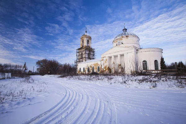 Wnter Orthodox Church — Stock Photo, Image