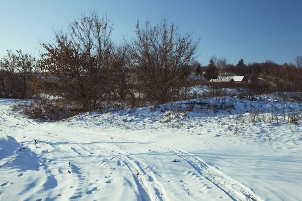 Paisaje invernal, Rusia —  Fotos de Stock