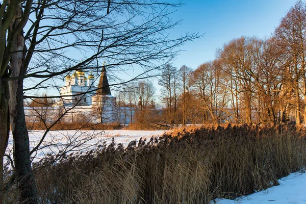 Vinterortodoxa Kyrkan Ryssland — Stockfoto