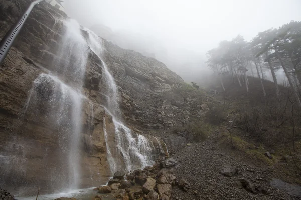 Waterfall, Crimea — Stock Photo, Image