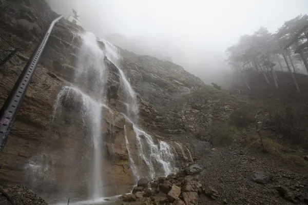 Waterfall, Crimea — Stock Photo, Image