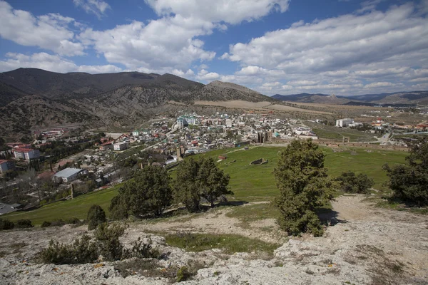 Utsikt över bergen, Crimea — Stockfoto