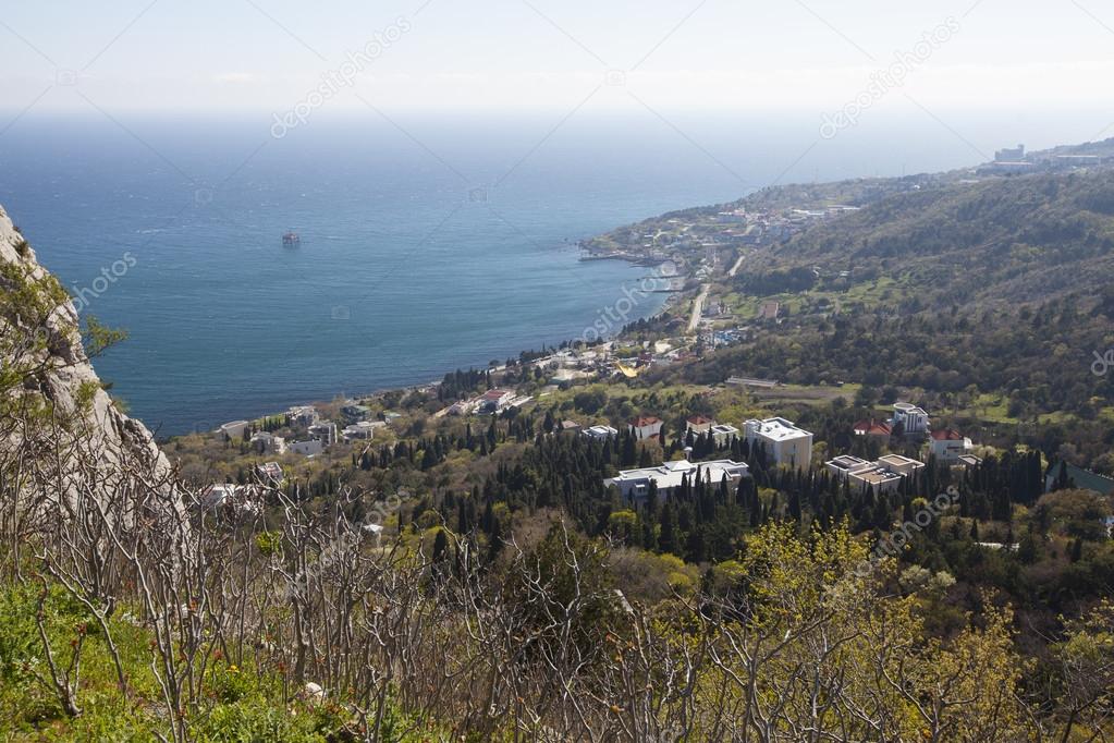 Sea coast of Crimea