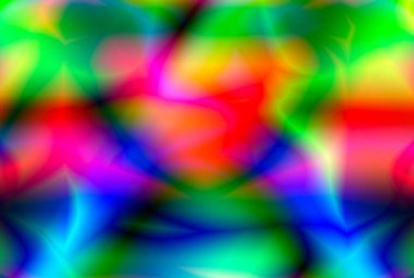 Bir gaz alevinin soyut arkaplanı, koyu arkaplanda çok renkli ateş gölgeleri