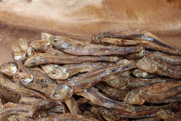 Getrockneter kleiner Fisch — Stockfoto