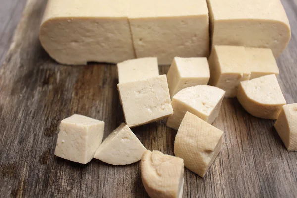 Närbild på tofu — Stockfoto