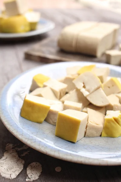 Fechar de tofu — Fotografia de Stock