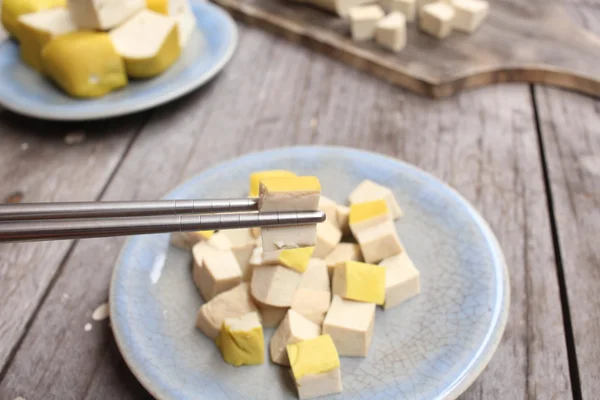 Fechar de tofu — Fotografia de Stock