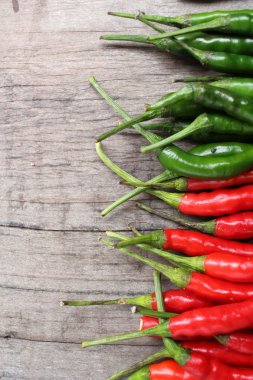 Kırmızı ve yeşil biber