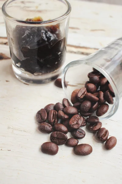 Primo piano della gelatina di caffè — Foto Stock