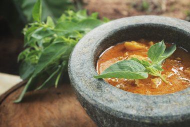 Tay curry yakın çekim